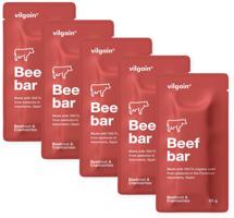 Vilgain Beef Bar BIO –  5× brusinky s řepou 35 g