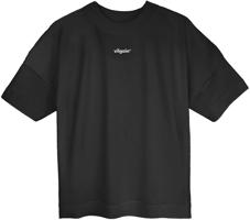 Vilgain Boxy Logotype Tee – L Black