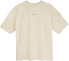 Vilgain Boxy Logotype Tee – L Natural Raw
