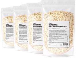 Vilgain Celozrnné ovesné jumbo vločky bezlepkové –  4× 750 g