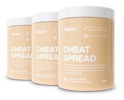 Vilgain Cheat Spread –  3× mandle s bílou čokoládou a kokosem 300 g