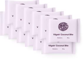 Vilgain Coconut Bite –  12× borůvka 38 g