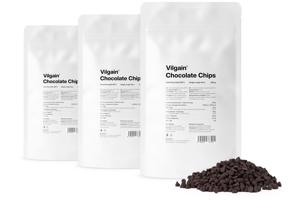 Vilgain Čokopecičky –  3× hořká čokoláda 250 g