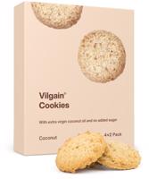 Vilgain Cookies BIO – kokos 135 g (4 x 2 sušenky)