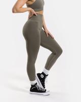 Vilgain Cotton Leggings – S smokey olive