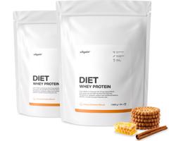 Vilgain Diet Whey –  2× med a skořice 1 000 g