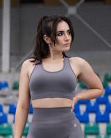 Vilgain Effortless Racer Back Bra – L Grey