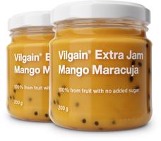 Vilgain Extra džem –  2× mango a maracuja bez přidaného cukru 200 g