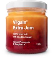 Vilgain Extra džem – mango s ananasem a malinami bez přidaného cukru 200 g