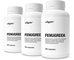 Vilgain Fenugreek –  3× 90 kapslí