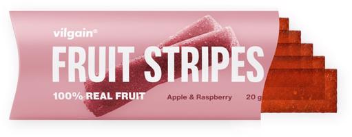 Vilgain Fruit Stripes – Jablko a malina 20 g
