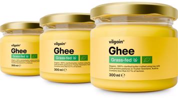 Vilgain Grass-fed Ghí BIO –  3× 300 ml