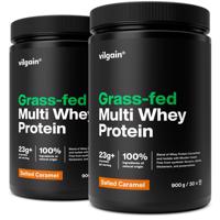 Vilgain Grass-Fed Multi Whey Protein –  2× slaný karamel 900 g
