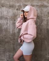 Vilgain Heavy Brushed Hoodie – L rose