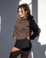 Vilgain Heavy Brushed Hoodie – M Chocolate Chip