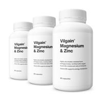 Vilgain Hořčík a zinek –  3× 90 kapslí