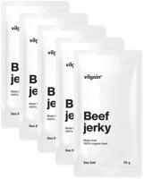 Vilgain Hovězí jerky BIO –  5× mořská sůl 25 g