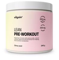 Vilgain LEAN pre-workout –  3× Citrus zest 240 g