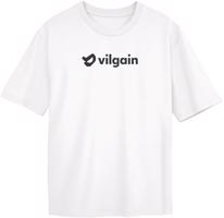 Vilgain Logo Tee – S White