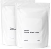 Vilgain Micellar Casein Protein –  2× bez příchutě 1 000 g