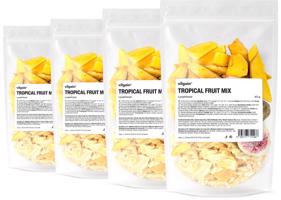 Vilgain Mix lyofilizovaného tropického ovoce –  4× 45 g