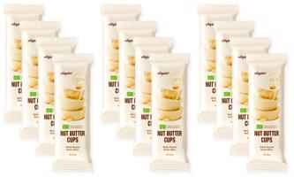Vilgain Nut Butter Cups BIO –  12× Bílá čokoláda s arašídovým máslem 39 g (3 x 13 g)