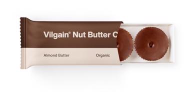 Vilgain Nut Butter Cups BIO – mandlové máslo 39 g (3 x 13 g)