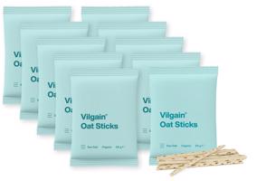 Vilgain Oat Sticks BIO –  10× mořská sůl 50 g