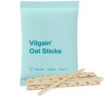 Vilgain Oat Sticks BIO – mořská sůl 50 g