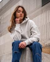 Vilgain Oversize Heavy Cotton Hoodie – M/L grey melange
