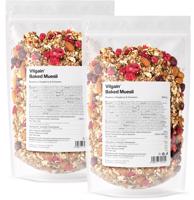 Vilgain Pečené müsli –  2× borůvky, maliny & skořice 600 g