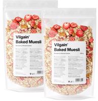 Vilgain Pečené müsli –  2× jahody, mandle & kešu 600 g
