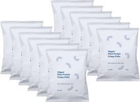 Vilgain Plant Protein Crispy Puffs BIO –  12× mořská sůl 50 g