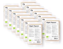 Vilgain Popcorn do mikrovlnky BIO –  14× solený z modré kukuřice 100 g