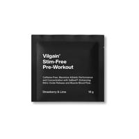 Vilgain Pre-Workout bez stimulantů 2.0 – jahoda/limetka 18 g