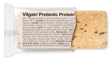 Vilgain Prebiotic Protein Bar – White Nougat 55 g