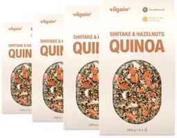 Vilgain Quinoa s shiitake a lískovými oříšky –  4× 250 g