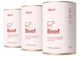Vilgain R2E Hovězí maso –  3× 400 g