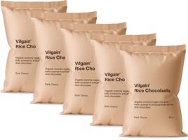 Vilgain Rice Chocoballs BIO –  5× hořká čokoláda 50 g