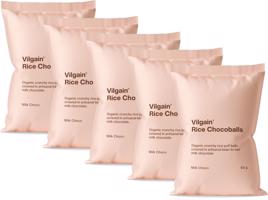 Vilgain Rice Chocoballs BIO –  5× mléčná čokoláda 50 g