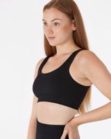 Vilgain Seamless Ribbed Bra – L/XL* black