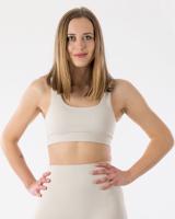 Vilgain Seamless Ribbed Bra – M/L sand
