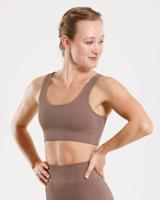 Vilgain Seamless Ribbed Bra – XS/S dune