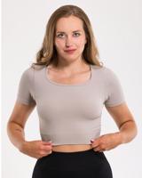 Vilgain Seamless Ribbed Crop Tee – M/L shell