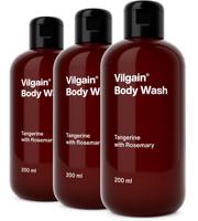 Vilgain Sprchový gel –  3× mandarinka s rozmarýnem 200 ml