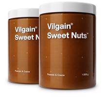 Vilgain Sweet Nuts –  2× Arašídy s kakaem 1 000 g