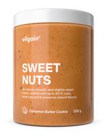 Vilgain Sweet Nuts –  3× Skořicovo-máslová sušenka 300 g