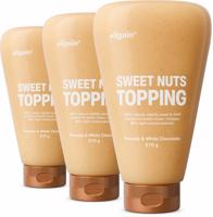 Vilgain Sweet Nuts Topping –  3× Arašídy s bílou čokoládou 270 g