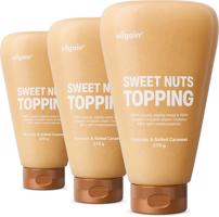 Vilgain Sweet Nuts Topping –  3× Arašídy se slaným karamelem 270 g