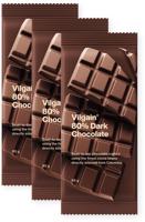 Vilgain Tabulková čokoláda –  3× 80% tmavá čokoláda 85 g